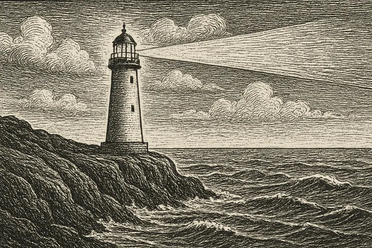 Sunrise over a calm ocean